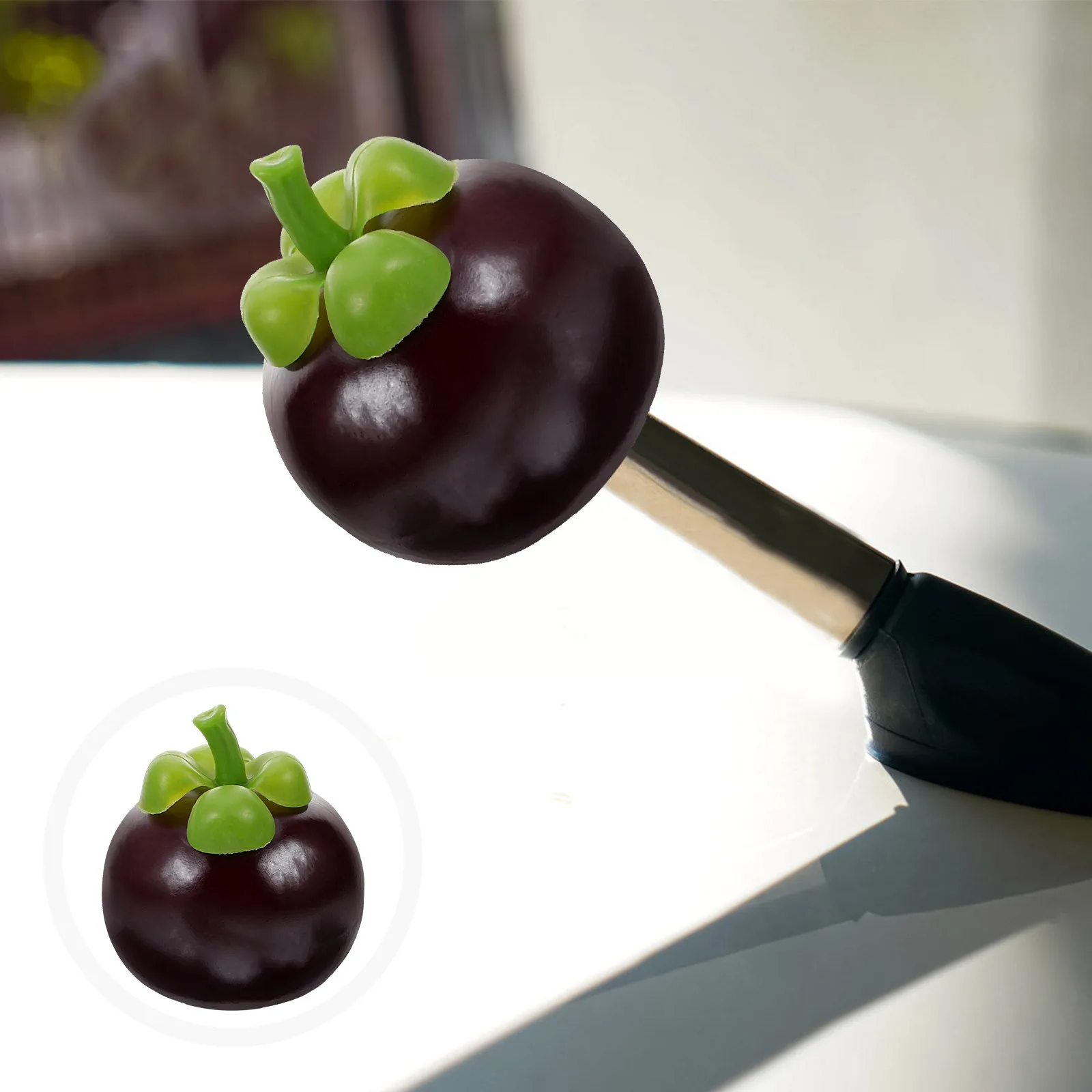 

Car Antenna Decoration Simulated Fruit Handmade Auto Exterior Accessory Lovely Antenna Ball for Car Accessories