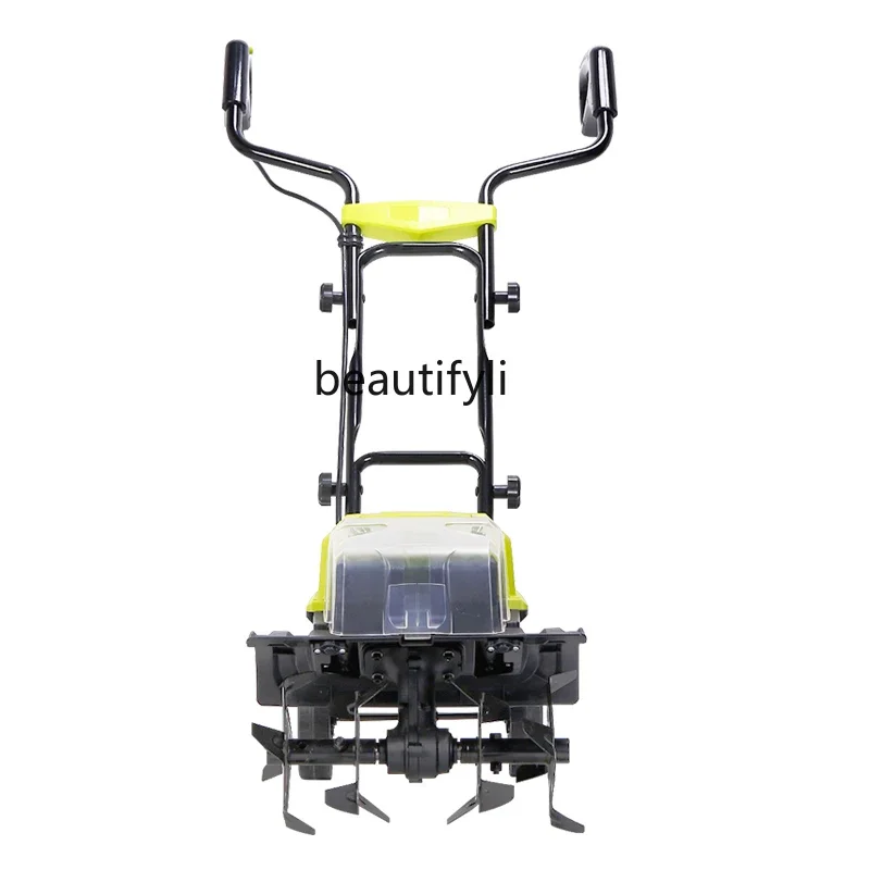 NQ 40V brushless lithium battery electric loosening and turning soil rotary plowing machine household garden vegetable ditch