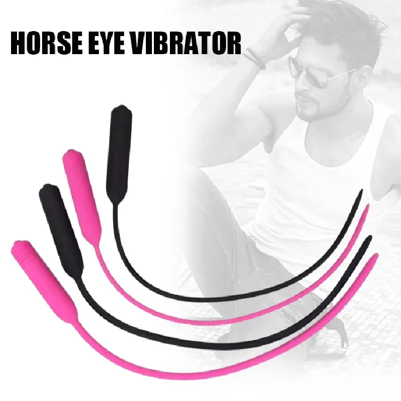 Penis Plug Electric Urethra Masturbation Silicone Vibrator Adult Toys For Men Urethral Stimulator Woman Vaginal Dilator Urethral