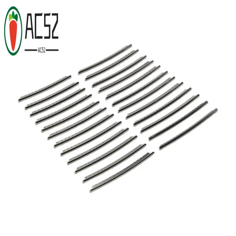 AC52-24Pcs/ Set Stainless Steel Guitar Fret Wire 24 Fingerboard Frets 2.7Mm For Acoustic Guitar Parts