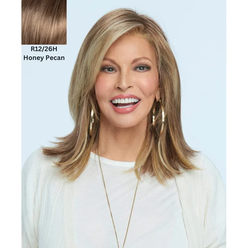 

Brown Blonde Straight Full Head Fashion Wigs12in