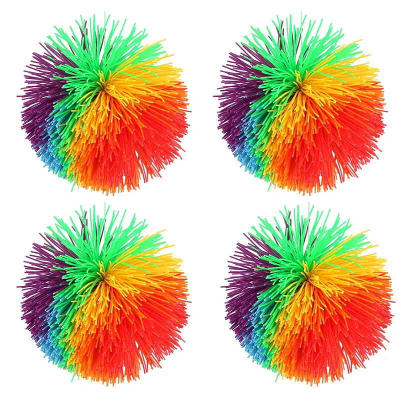 

Soft Rainbow Silicone Stringy Balls Sensory Fidget Stress Anxiety Relieve Relaxing Party Favors Children Outdoor Fun Stuff