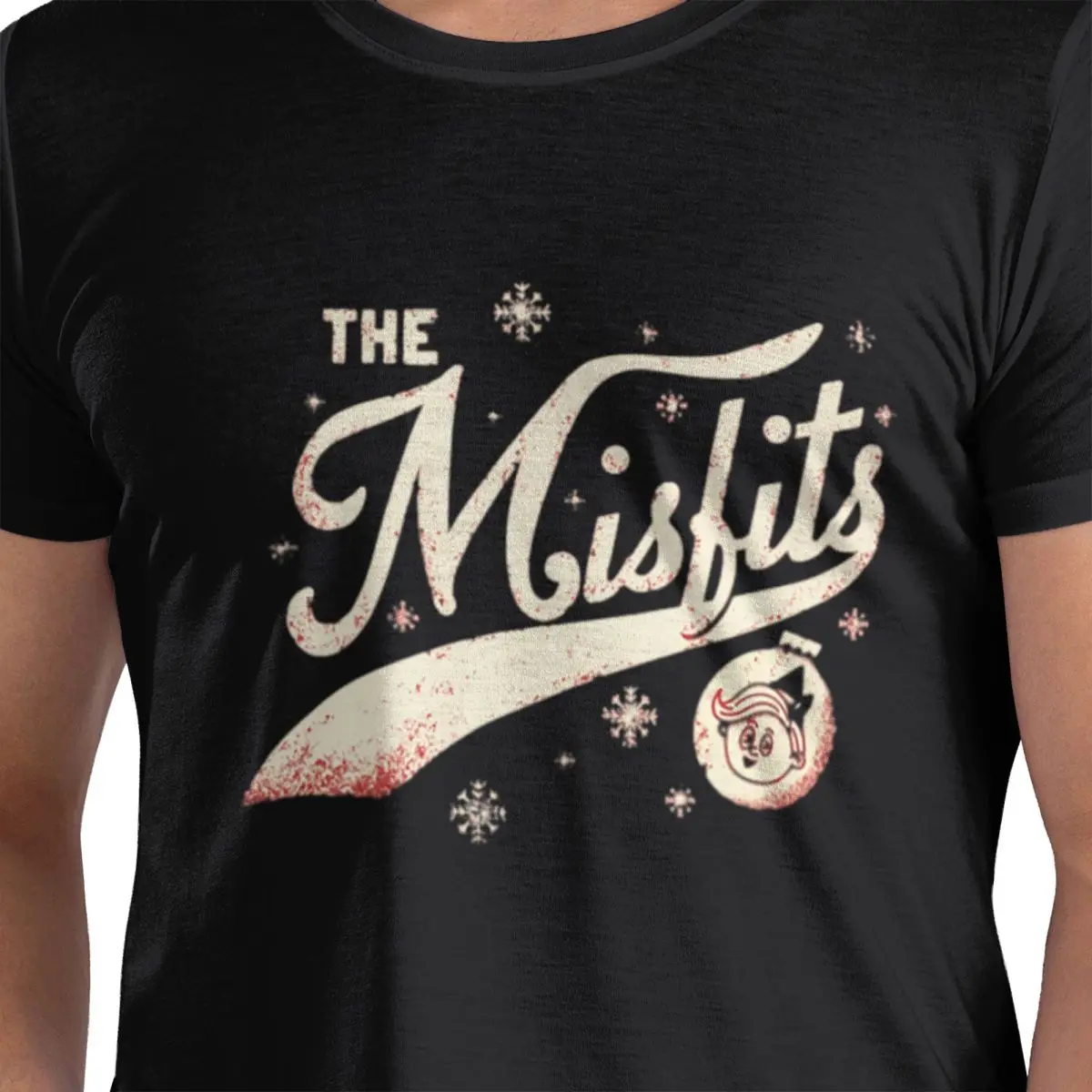 

The Misfits 100% Cotton T-Shirt Men's Funny T Shirts Men Crew Neck Short Sleeve S-6XL