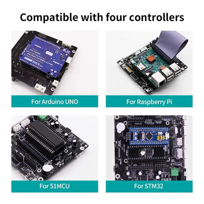 Yahboom 4WD inteligentna karta rozszerzeń kierowcy samochodu 51 mikrokontroler/Raspberry Pi/STM32/UNO dla rozwoju rozszerzenia samochodu robota