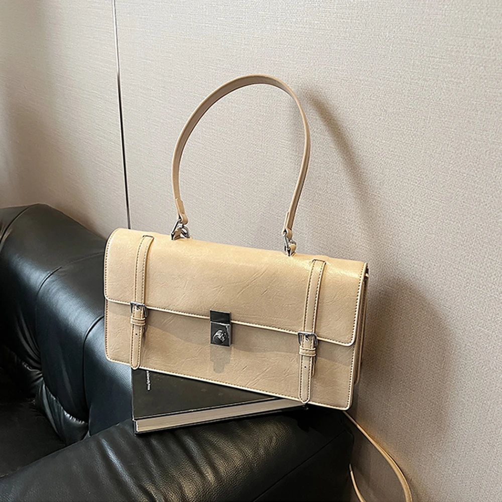 

Textured Women Messenger Bags Solid Color Pu Flao Pillow Shoulder Bags Large Capacity Female Commute Crossbody Packs 2025 New