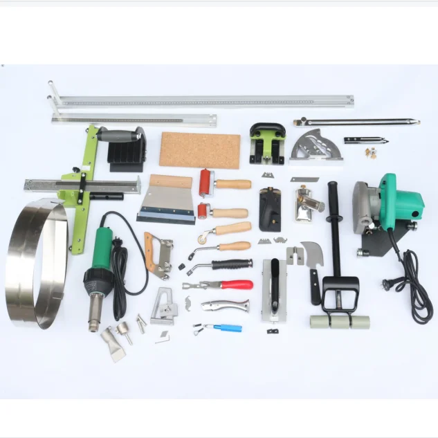 

2021 The Best Vinyl Flooring Tools Set Hot Air Welding Kits With Electric Groover,Heat Gun,Carpet Trimming Skiving Knife Moon Kn