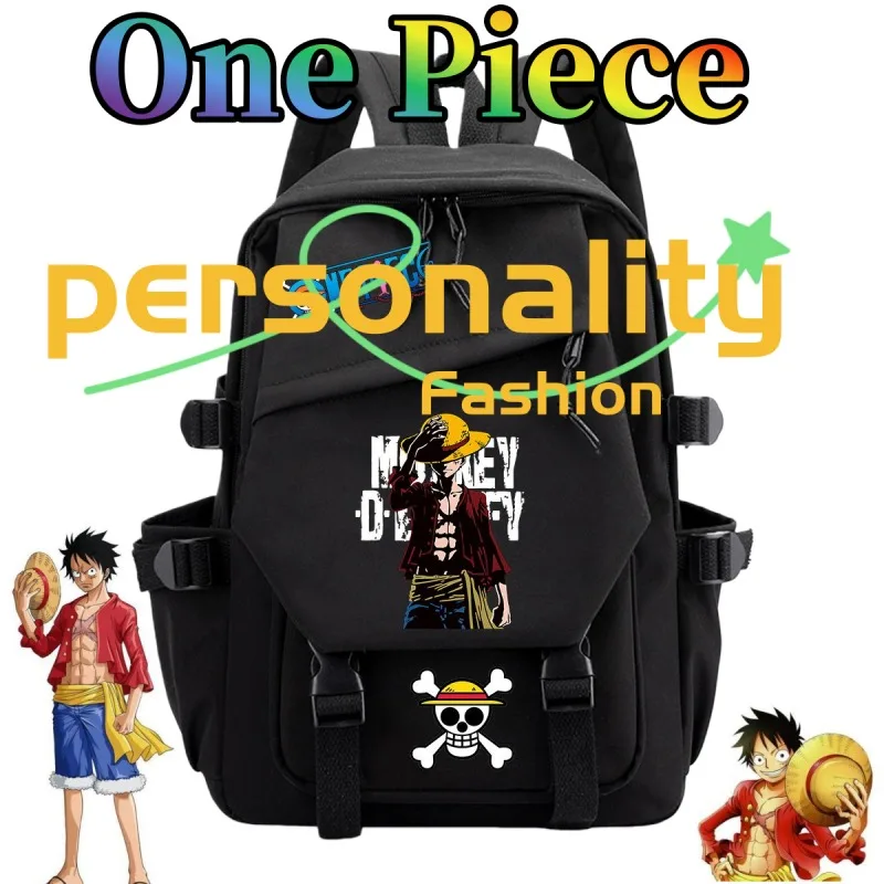 

One Piece Backpack Cute Fashion Creative Cartoon Large Capacity Shoulder Bag for Boys and Girls, Birthday Gift for Friends