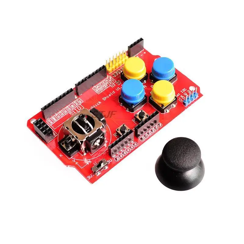 Joystick-Abschirmung für analoge Tastatur-und Maus funktion der Arduino-Erweiterungs karte