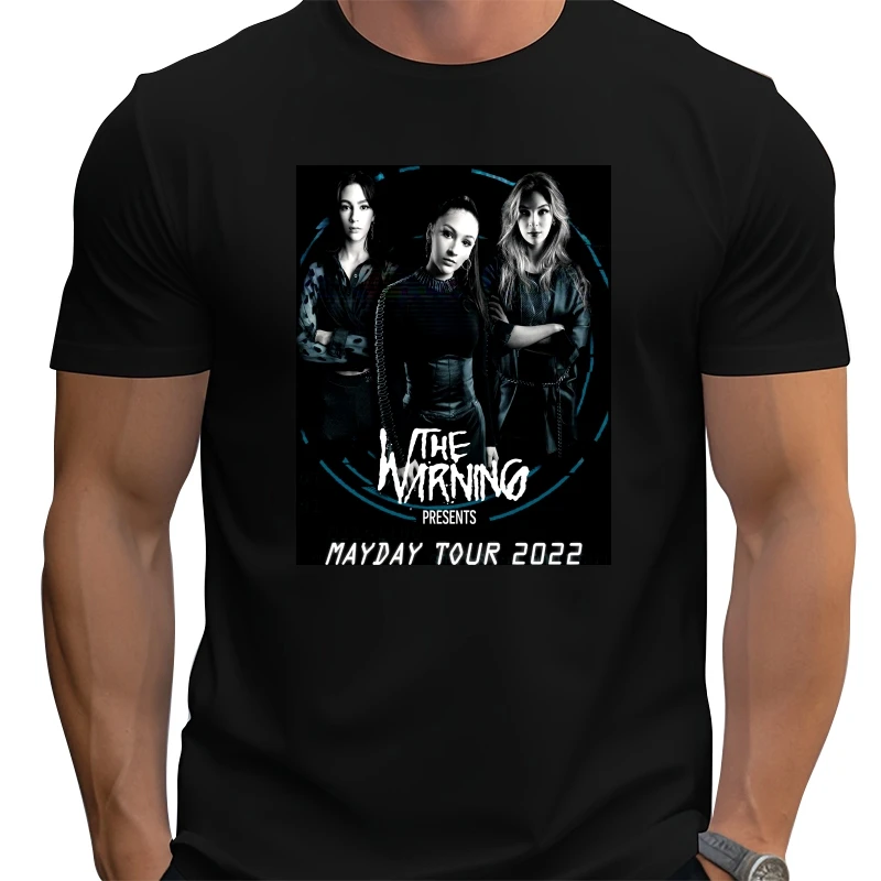 

Мужская футболка The Warning - Mayday Tour 2022, S-3XL, хлопок
