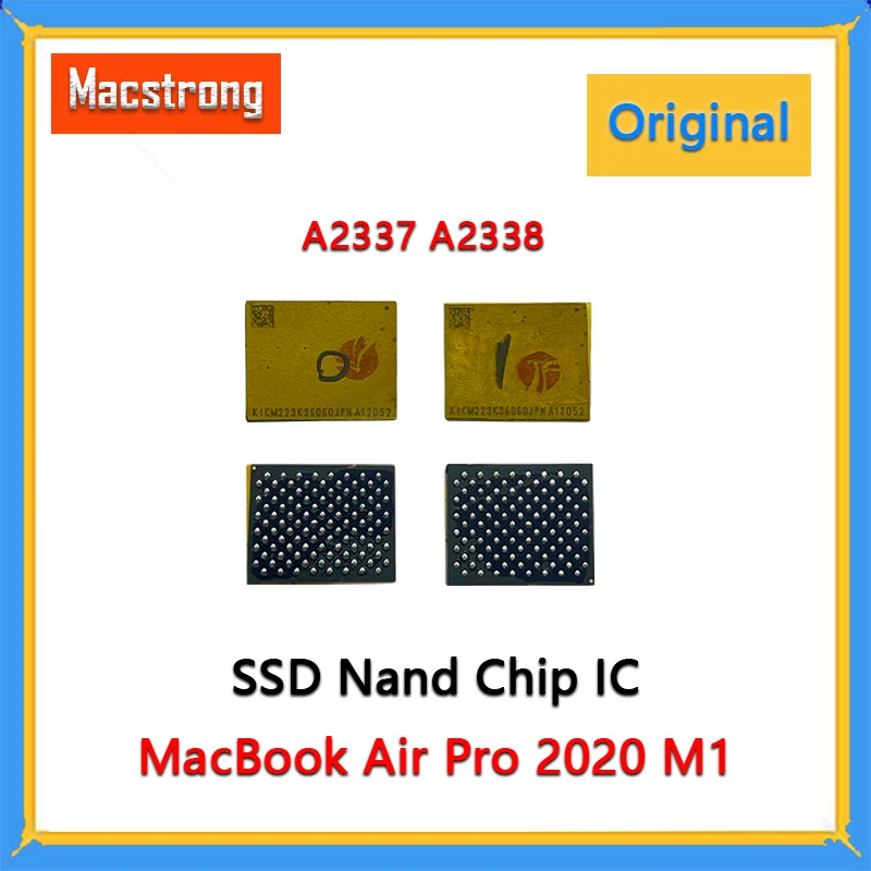 Testowane 256G 500G 1TB 2TB SSD Nand Chip IC dla MacBook A2337 Pro Retina A2338 13 "M1 2020