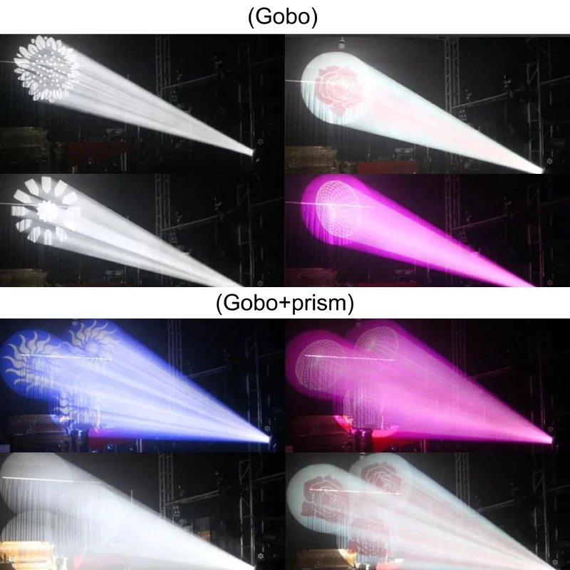 100w Led Moving Head Gobo Stage Light Prism Dmx Projector Outdoor Stage Spotlight Disco Effect Beam Lighting
