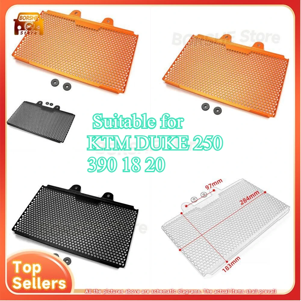 

Radiator Guard Mesh Suitable for KTM DUKE 250 390 18 20 Years Modification Cooling Protection Grid