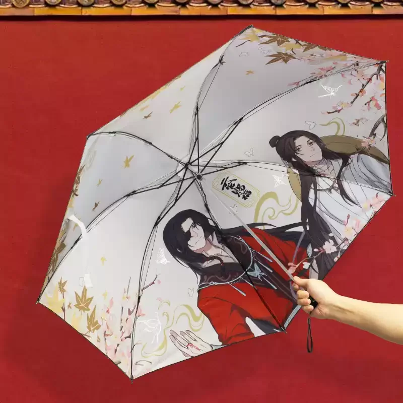 

Оригинальный мерч по мотивам Heaven Official's Blessing: изысканный зонт-карандаш с квадратным элементом, коллекционное издание, подарок.