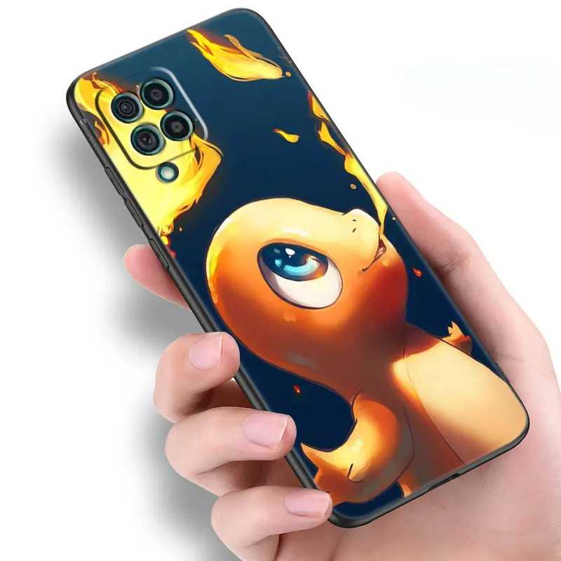 Charmander Pokemon Case For Samsung Galaxy A02S A10S A11 A20S A20E A30 A31 A40 A41 A03S A01 Core A21S A6 A7 A8 A9 2018 A5 2017