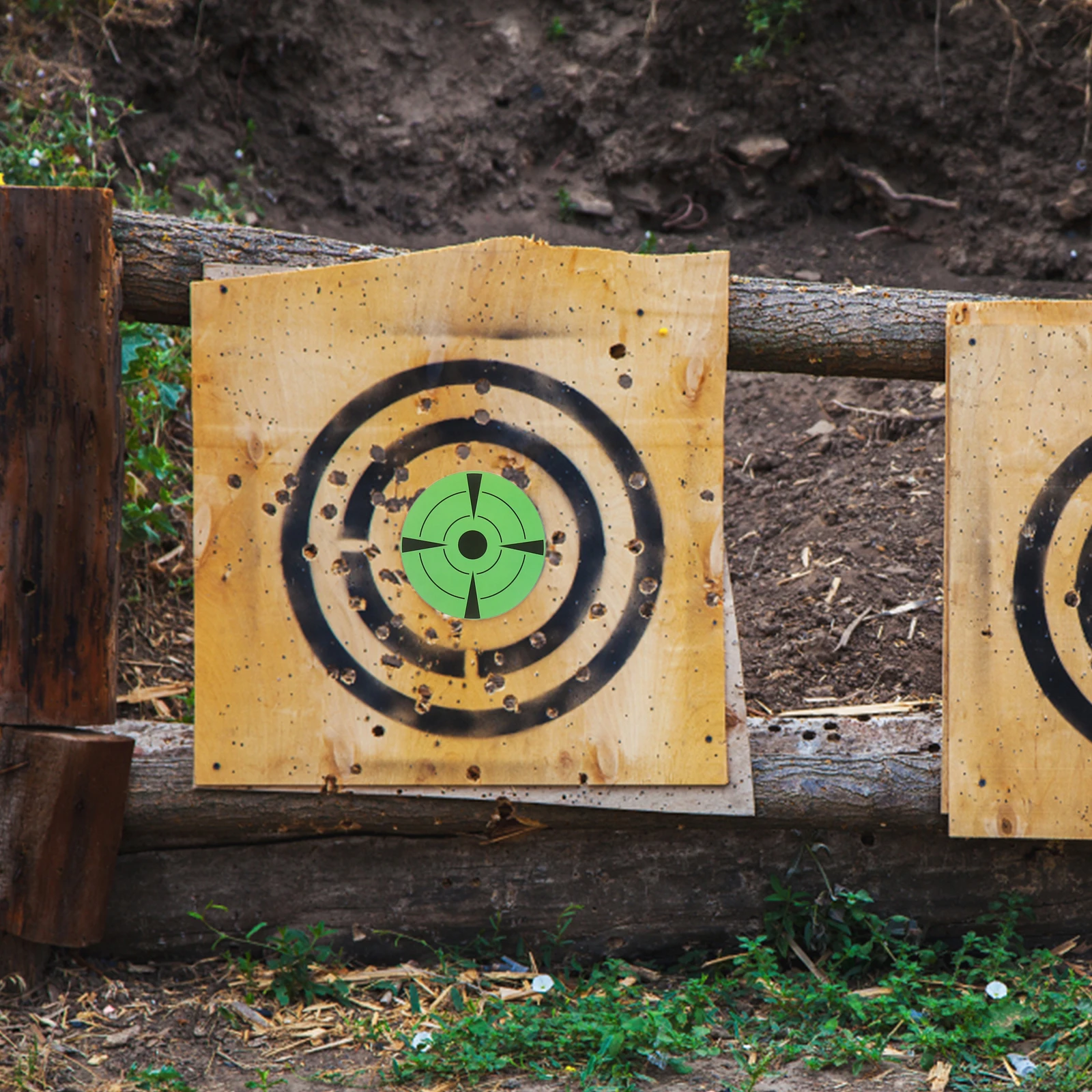

Fluorescent Adhesive Target Stickers Round Splatter Arrow Practice Stickers Indoor Outdoor Pasters
