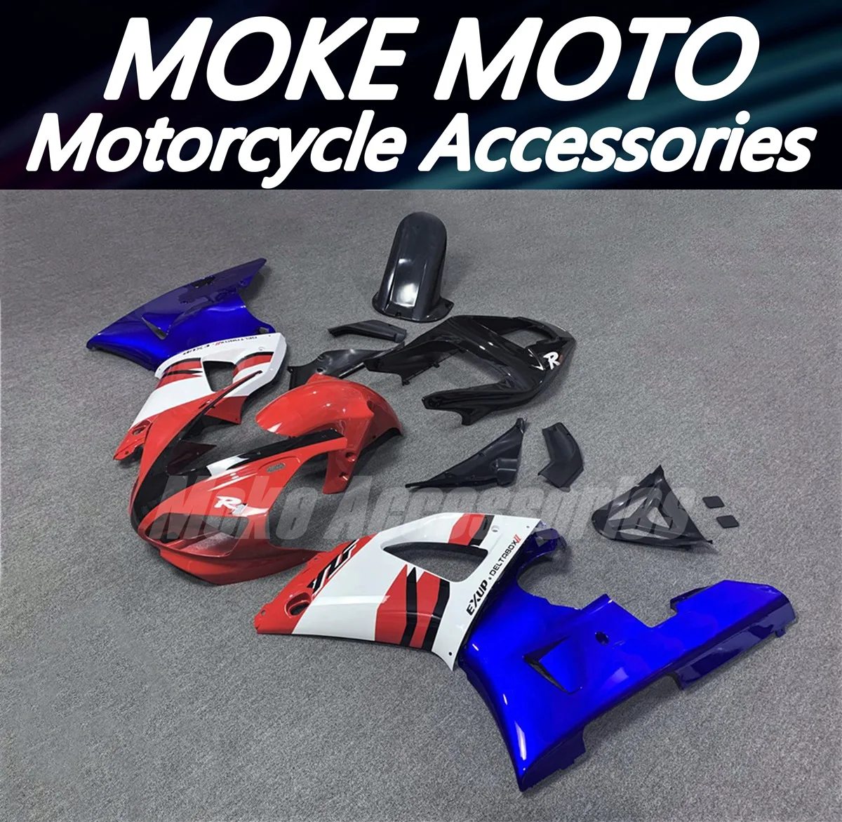 Motorcycle Fairings Kit Fit For Yzf R1 1998-1999 Bodywork Set High Quality ABS Injection Red White