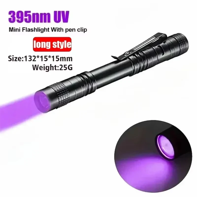 Kleine Mini-LED-Taschenlampe, Handstift-Licht, Taschenlampe, taktische Taschenlampe, PenLight mit Clip, LED-Stift-Taschenlampe