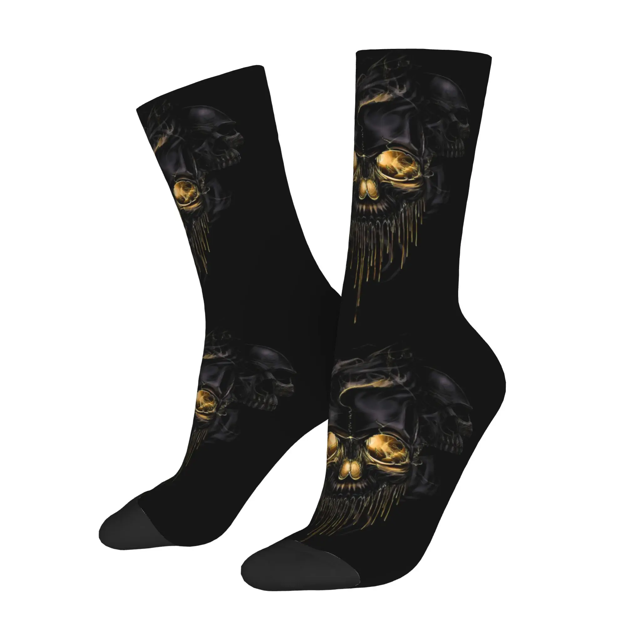 

Skull Skulls Sock Printed Man Polyester Fashion Popular