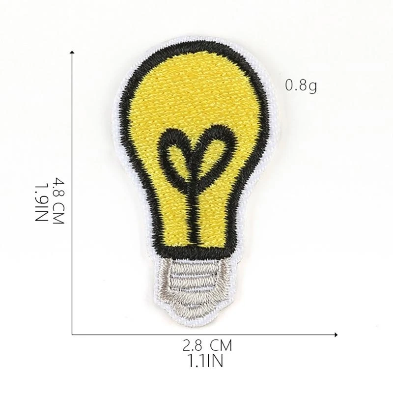 修理パッチにアイロンをかけるパッチの刺繍鉄の刺繍生地パッチ