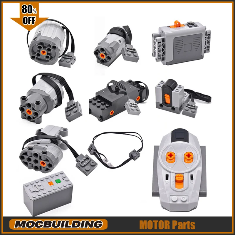 Technical Parts Building Block Motor Compatible Technical Mechanical Group MOC Splicing PF High-tech Upgrade Motors Sets Leduo