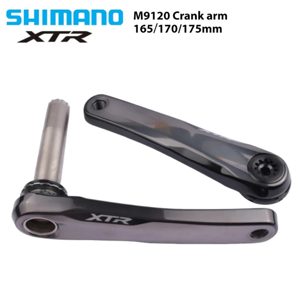 SHIMANO XTR M9120 Crankarm 160mm 170mm 175mm 12Speed For MTB Mountain Bike Bicycle Original Parts