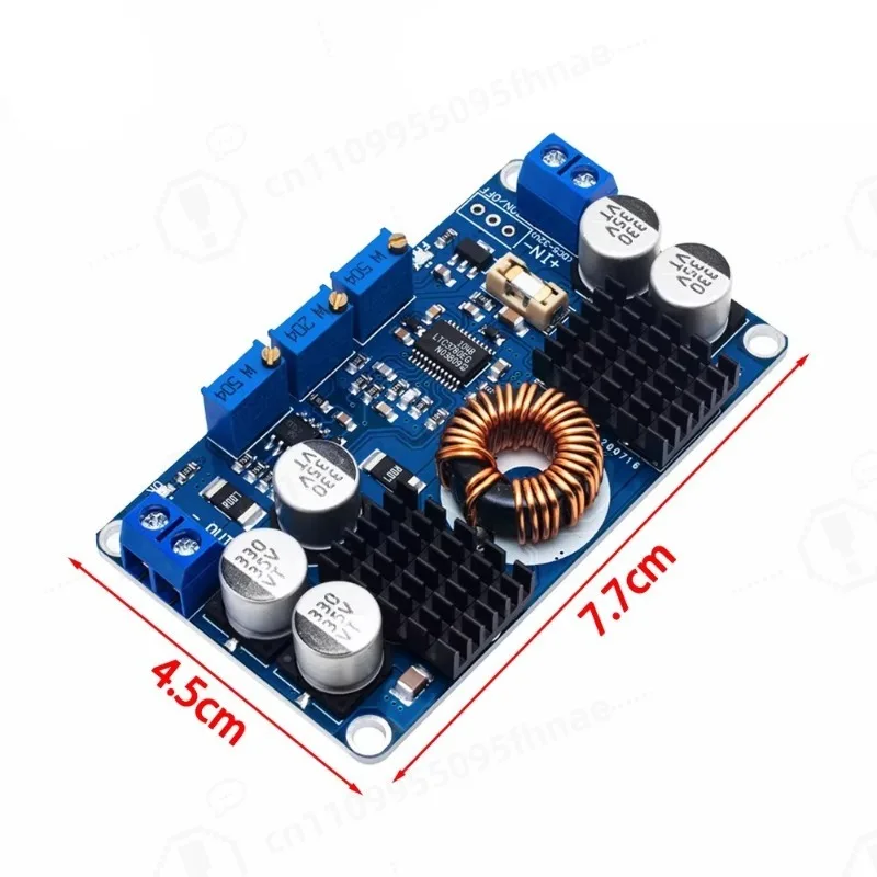 LTC3780 DC‑DC Automatic Buck Boost Power Module 10A, Solar Car Use CV CC Voltage Stabilizer Power Supply