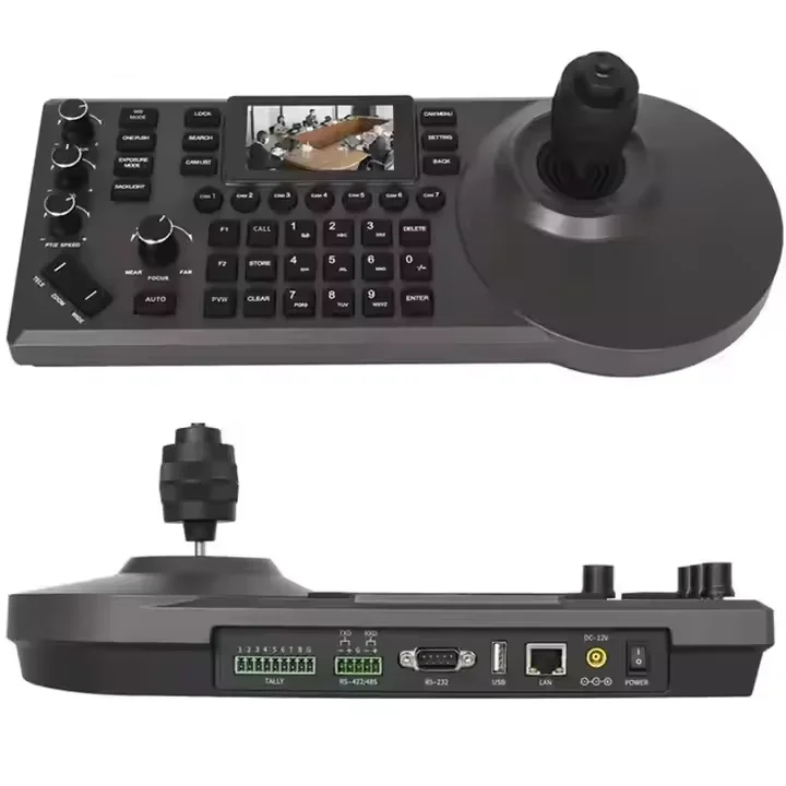 

TLF JP882N New NDI HX VMix PTZ IP Joystick Controller Tops Control 200 Pcs PTZ s on Vif Live Streaming
