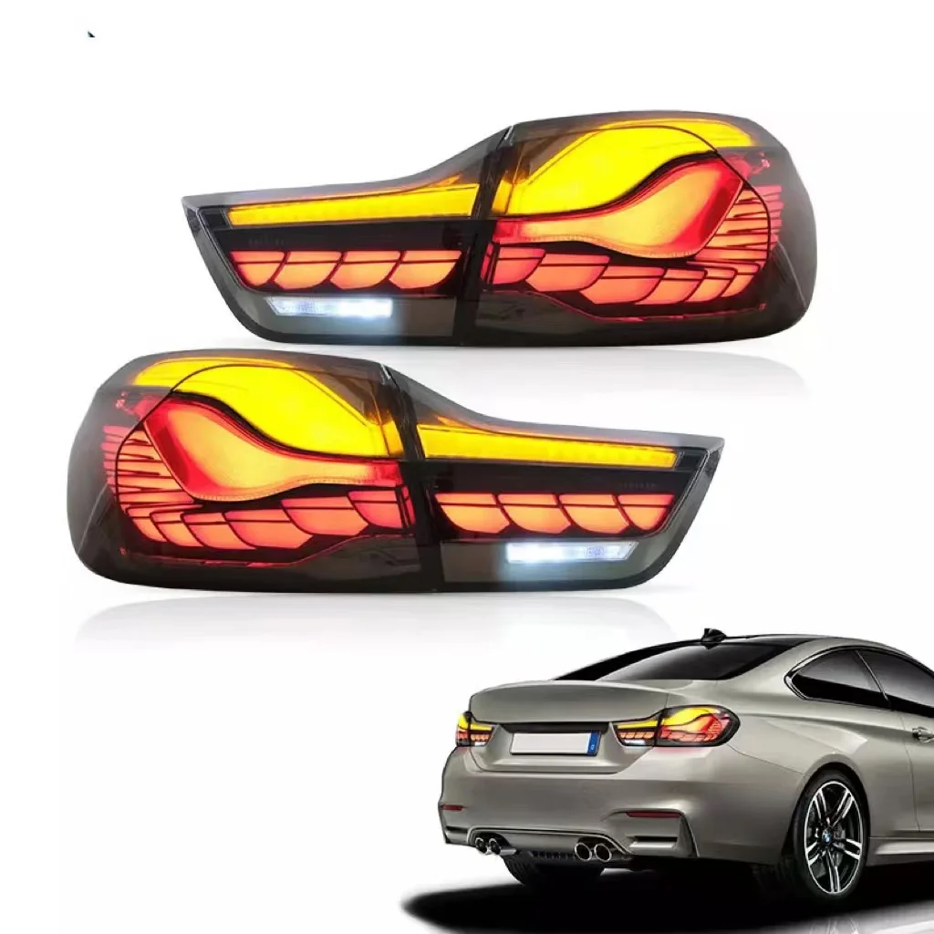 HGD For BMW 4 Series M4 2014-2020 425i 430I 440i Dynamic Daytime Running Light LED Tail Light