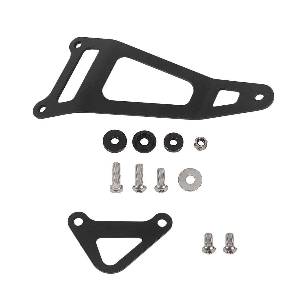 For YAMAHA YZF R3 R25 MT03 2015 2016 2019 2020-2023 Motorcycle Aluminum Exhaust Hanger Bracket Black Accessories Muffler Support