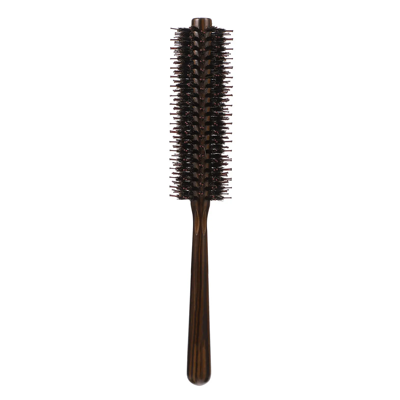 

Wood Round Hair Brush Rolling Comb for Easy Detangling Smooth Hair Styling Comfortable Lightweight Unbreakable Hairdressing Comb