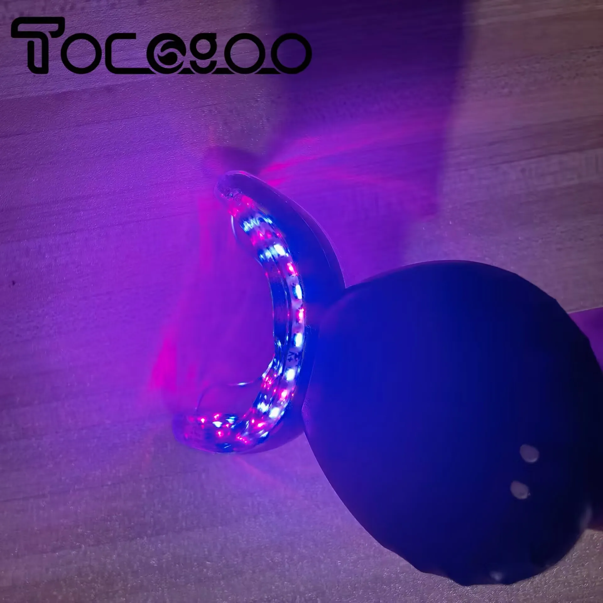 Oral Care Red Blue Light Therapy Device For Tooth Pain Relief Gum Sensitivity Treatment Home Use