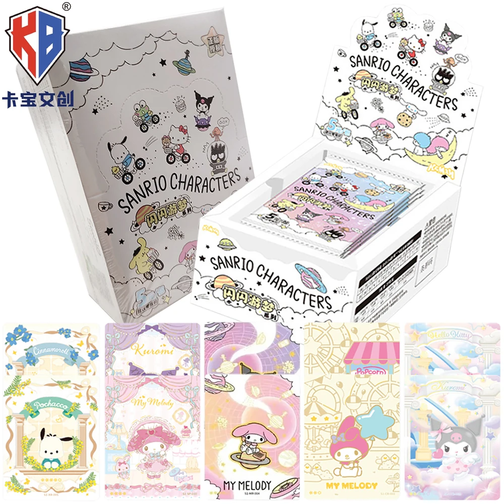 Original Kabao Popular IP Cute Cartoon Star Family Collection Cards Children's Precious Peripheral Characters Cards Table Toys