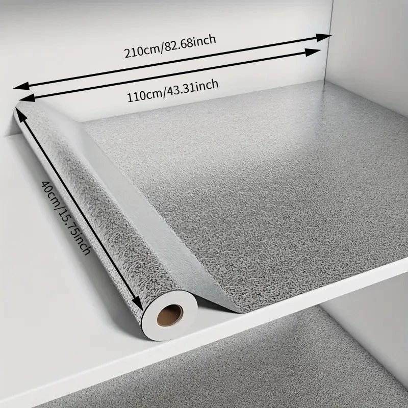 1 Roll Waterproof Aluminum Foil Sticker For Kitchen Sink Cabinet Oil Proof Self Adhesive Cabinet Protective Film Mat