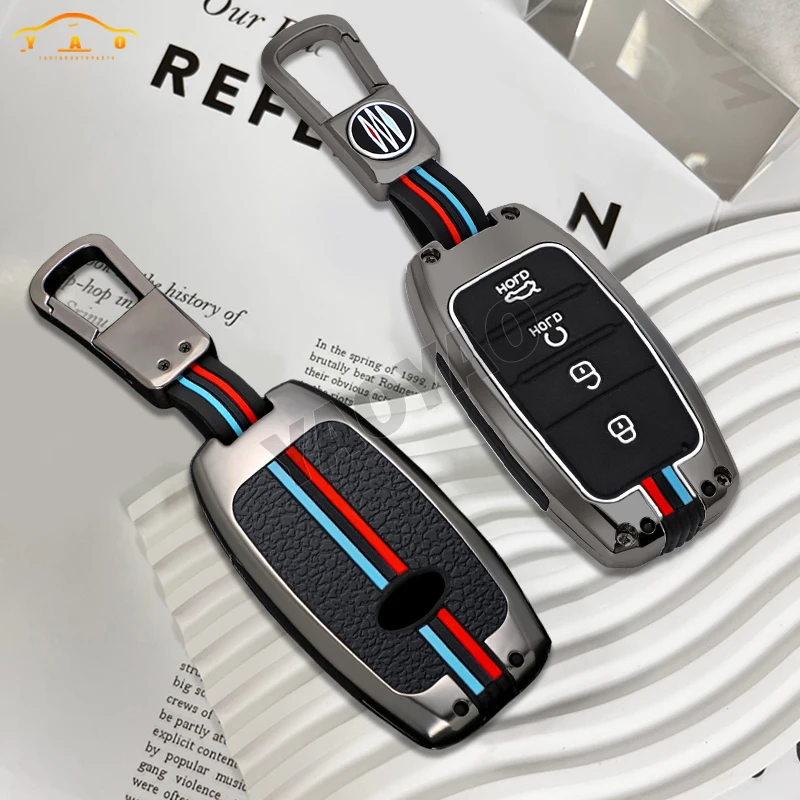 Zinc Alloy +Mental Car Key Case Cover for Kia K2 K3 K4 K5 Rio Picanto K2 Soul Sorento Ski Sedona Sportage Cerato Optima Keyless