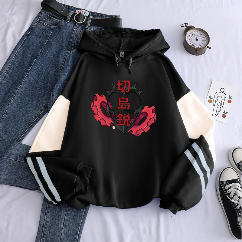 My Hero Academia Anime Hoodies Men Gothic Cool Eijirou Kirishima Cartoon Mask Graphic Harajuku Boku no Hero Academia Sweatshirts