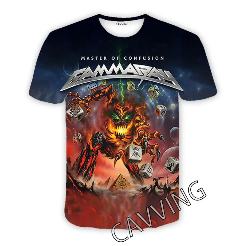 CAVVING 3D Printed  Gamma Ray Rock  Casual T-shirts  Hip Hop Tee Shirts Harajuku Styles Tops Clothing for Men/women