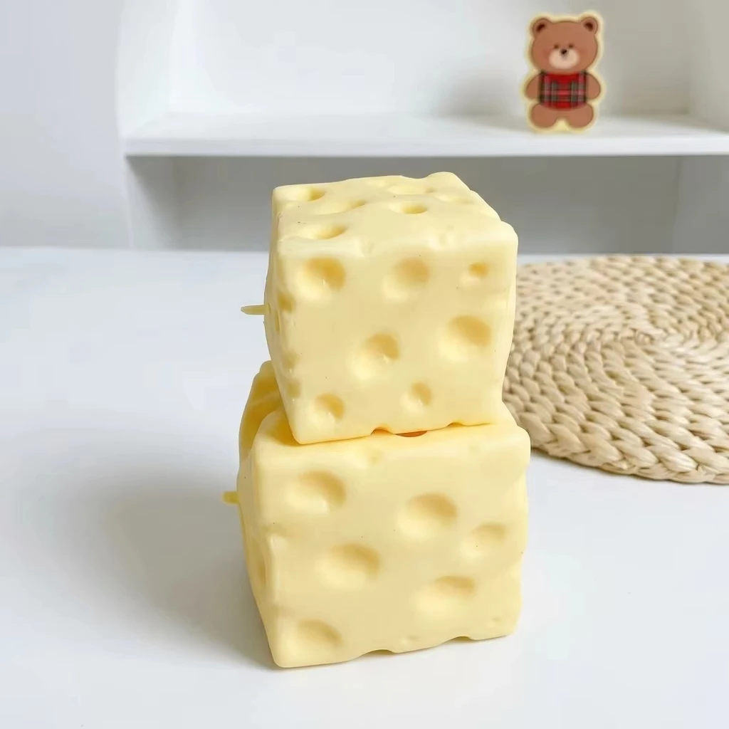 Simulation Peanut Squishy Small Desktop Ornament PU Slow Rebound Squeeze Toy Realistic Peanut Model Fidget Toy Stress Relief