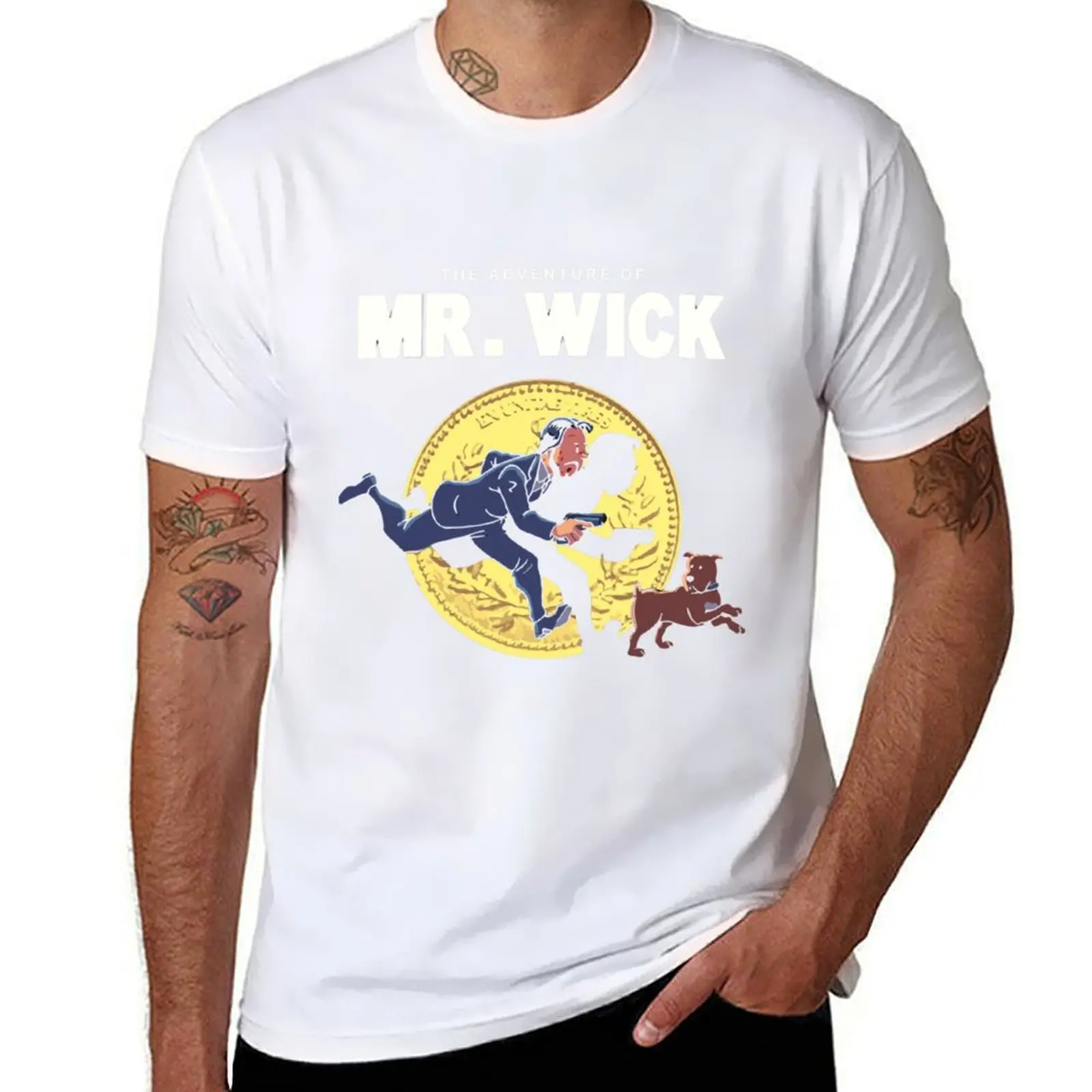

John wick T-Shirt funny t shirts dark humor man t shirt graphic T-Shirt