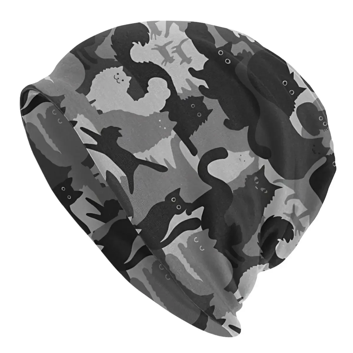 Camouflage Bonnet Homme Outdoor Halloween Meme Thin Skullies Beanies Caps Style Hats