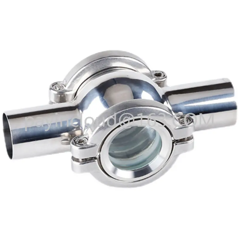 304 Sanitary Stainless Steel Spherical/Pipe/Clamp Type Mirros/Straight-through Slight Cup