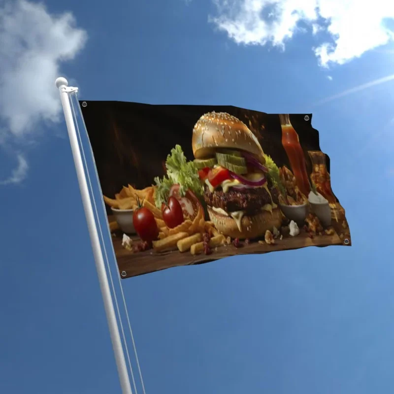 Custom Banner Flags Suitable For Courtyard Decoration Indoor And Outdoor Memorial Photo Party Commercial Advertising Promotion