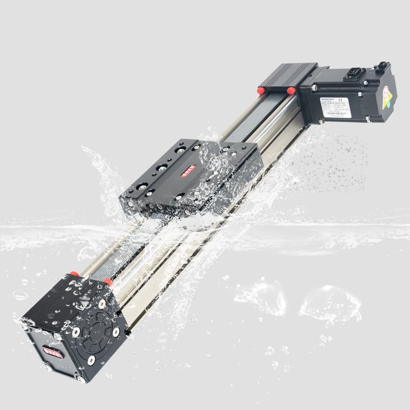 RXP60X 400W Servo Motor Automatic Cross Silent High Speed Linear Guide Synchronous Belt Slide Module Can Be Customized