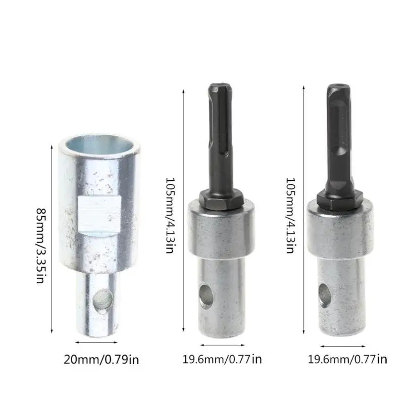 Y1UD Drill Bit Earth Auger for Head Bits SDS Arbor Connector Adapter For Water Borer