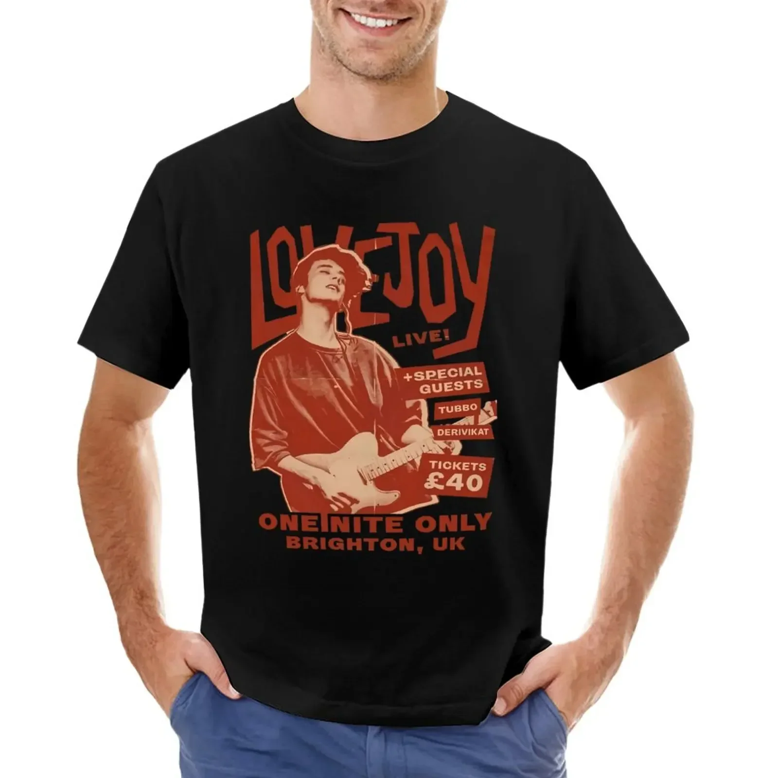 Lovejoy Concert T-shirt blanks oversizeds mens graphic t-shirts