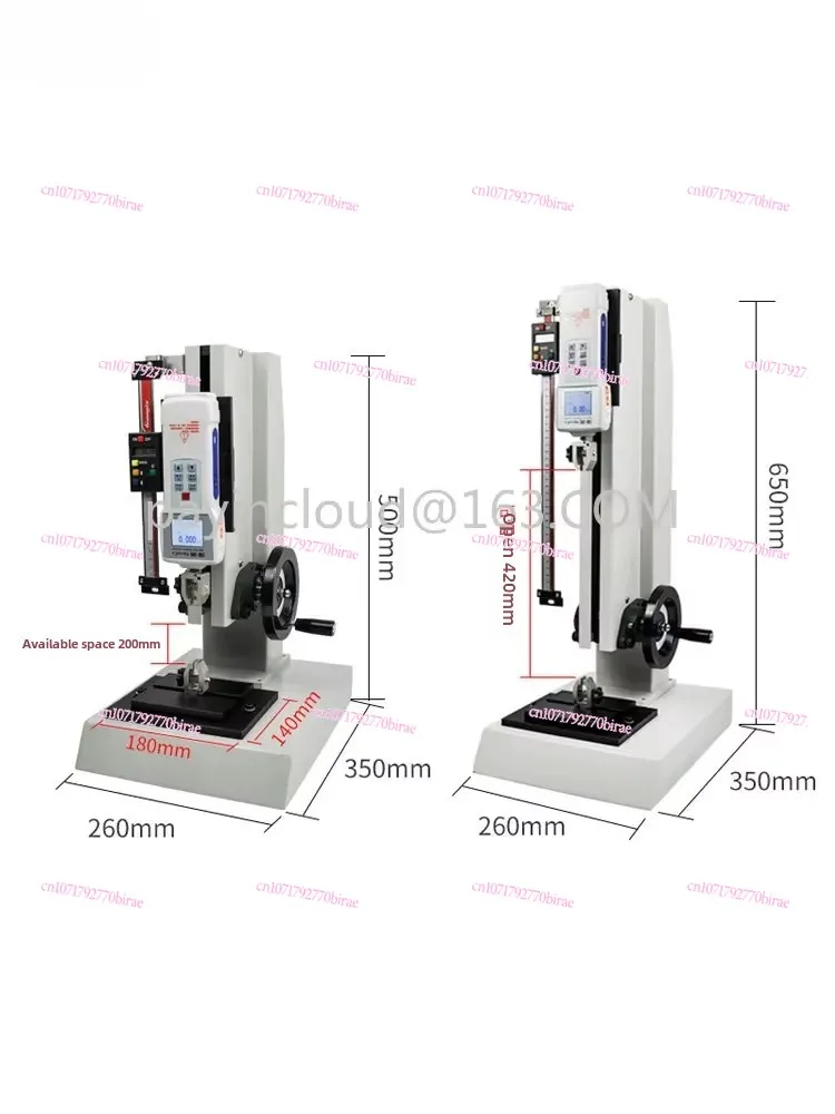 Spring Tension Testing Machine Test Rack Silicone Terminal Wire Fishing Line Digital Display Tension Meter Pressure Tester