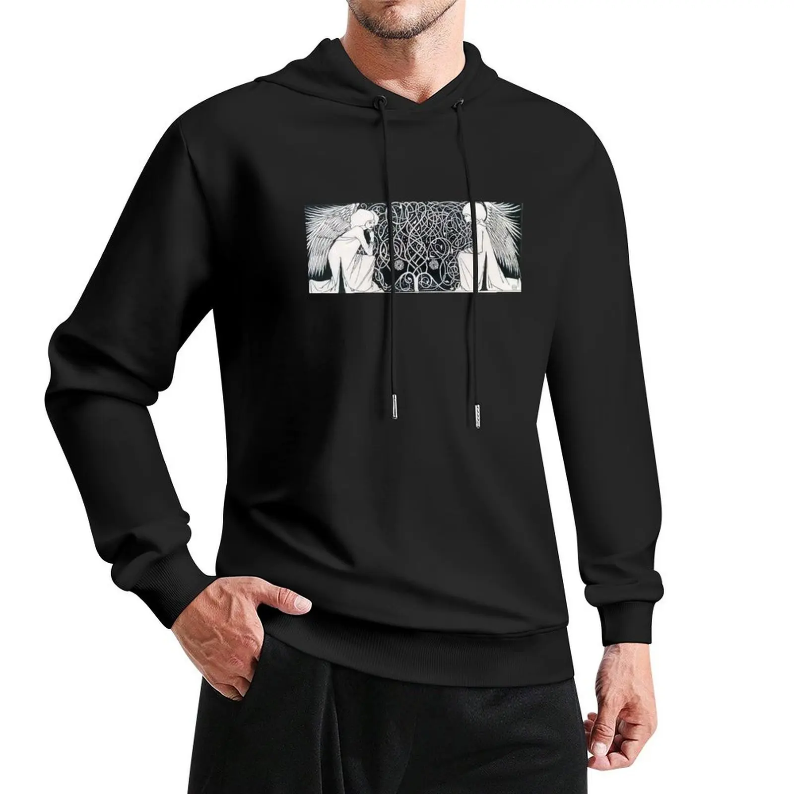 

Art Nouveau Pullover Hoodie men's sweat-shirt set mens clothes men clothes new hooded tee