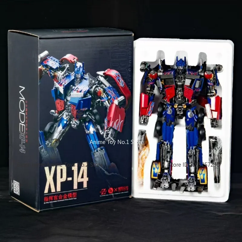 Transformator heeft inventaris en verzamelbaar XP-14 Optimus Prime G1 Beweegbare modelfiguren Speelgoedfilm Anime Populaire collectiegeschenken