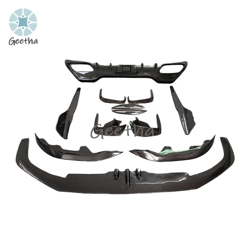 

Used for BMW 8 Series G14 G15 G16 AC Style Carbon Fiber Front Bumper Edge Side Skirts Rear Diffuser Body Decoration Body Kit