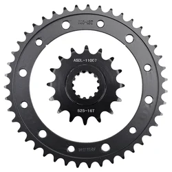 525 43T 16T Front Rear Sprocket Gear Staring Wheels Cam For Honda VFR750 F 90-97 VFR 750 RC36 90-98 RC 36