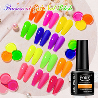 A set of 6 nail art kits, in bright colors, suitable for hand and foot care in salons. It is an ideal gift for friends and famil